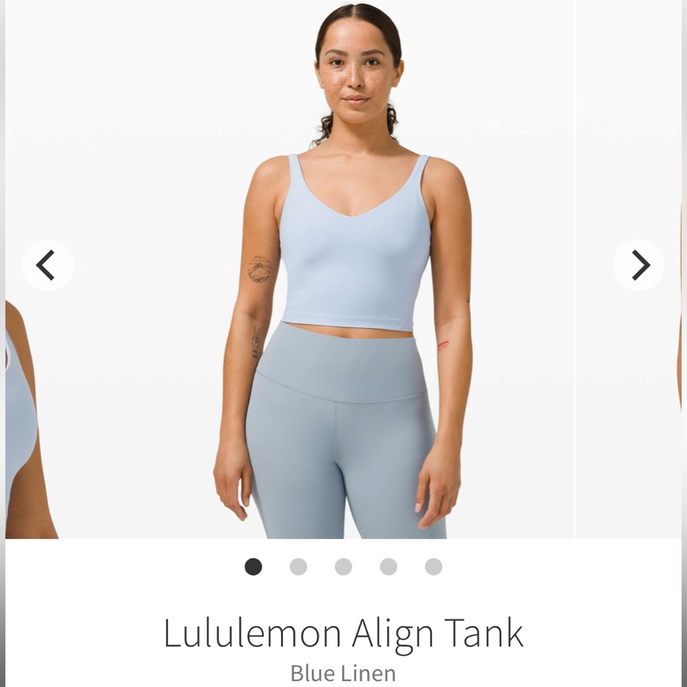 Lululemon Align Tank *Blue Linen
